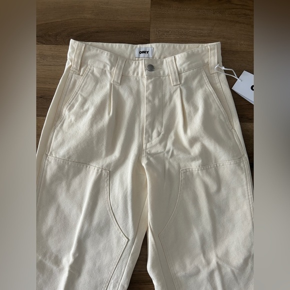 OBEY Turner Work Pants - Size 28 - Relaxed Fit Cotton- NWT - Picture 8 of 16